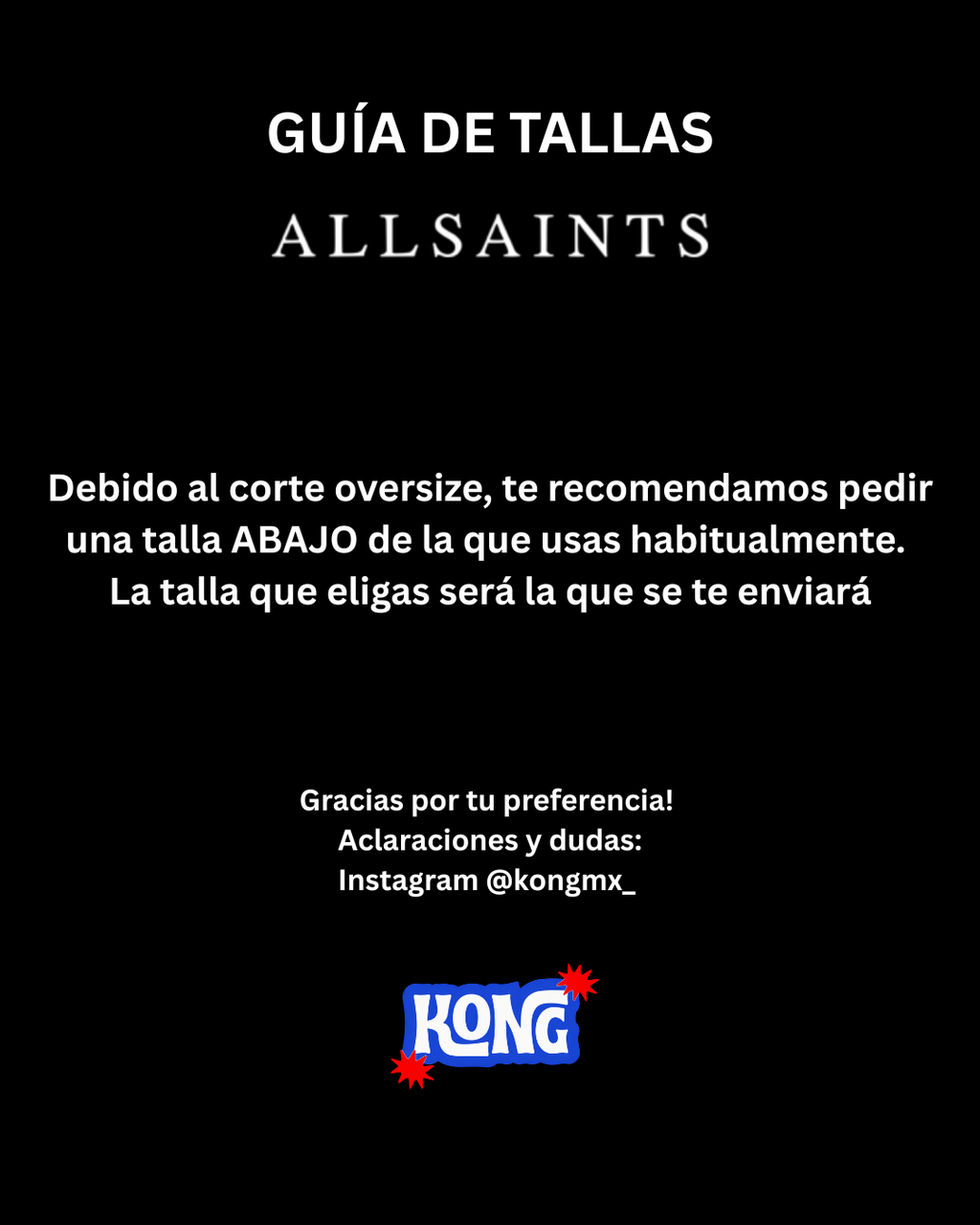 AllSaints Circle Negra