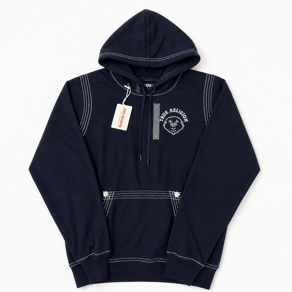 Hoodie True Religion Buddha NAVY BLUE