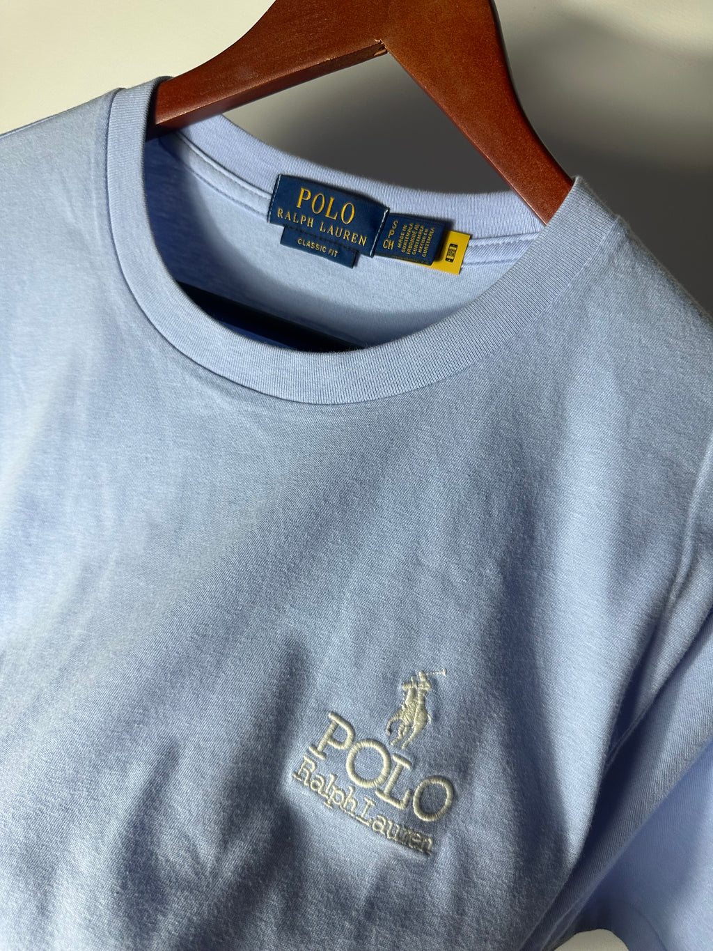 Polo Ralph Lauren Basic Tee - Baby blue LOGO