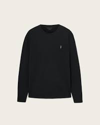 Brace Long-Sleeve Cotton T-Shirt