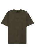 Camiseta de algodón con motivo en jacquard en 3D