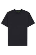 Camiseta de algodón elástico con cinta de jacquard