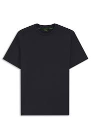 Camiseta de algodón elástico con cinta de jacquard