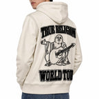 Hoodie True Religion Buddha BLANCA