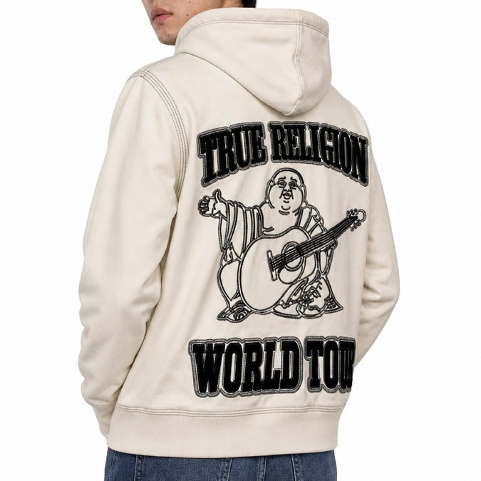 Hoodie True Religion Buddha BLANCA