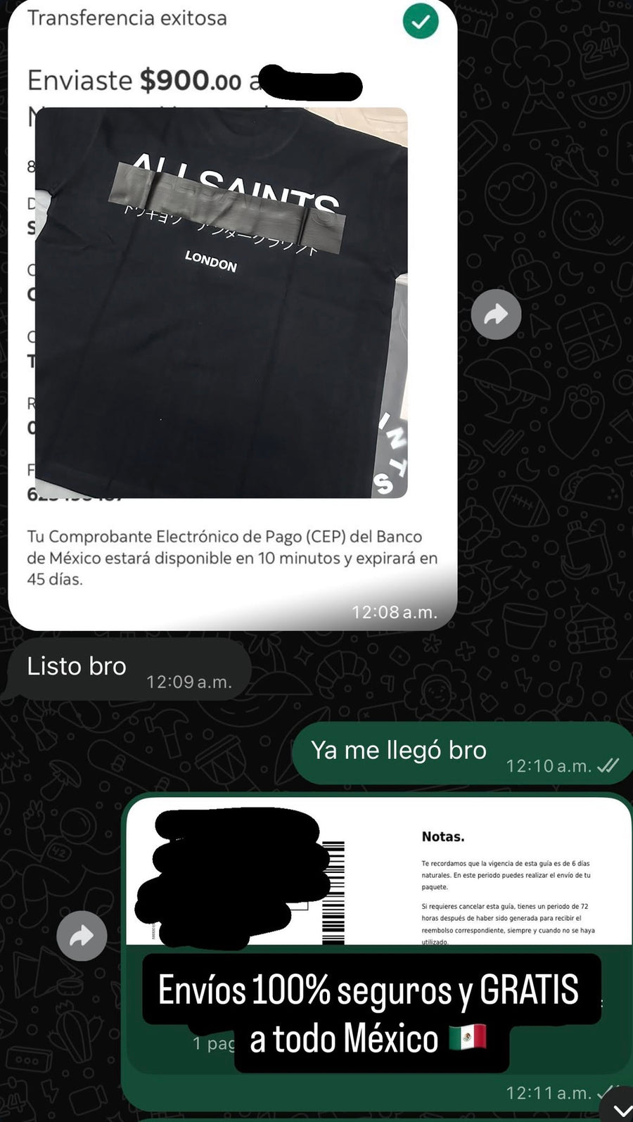Referencia de un cliente de Kongmx