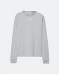 Raphy Waffle-Knit Long-Sleeve Graphic T-Shirt